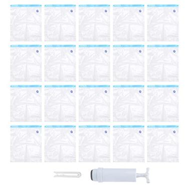 Imagem de Kit de sacos de armazenamento de filamento para impressora 3D MUNEFE, sacos de armazenamento de filamento, sacos de vedação a vácuo de secador de filamento de 20 unidades para