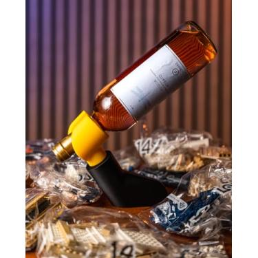 Imagem de Suporte de Vinho Estilo Toy (Toy Art) – Destaque para Mesa, Aparador e Adega (Preto)