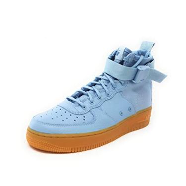 Imagem de Nike Mens SF Af1 Mid (GS) Ocean Bliss / Ocean Bliss AJ0424 401 - Tamanho 7y