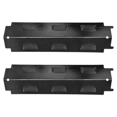 Imagem de Stgfyxgs Protetor de calor para churrasqueira, abafador de chamas, escudo reforçado, cobertura para queimador ideal para caminhadas e churrascos no, 2 Peças