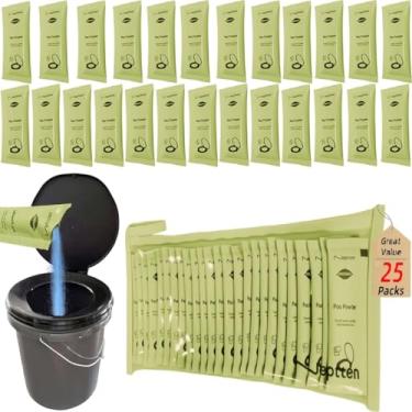 Imagem de Portable Toilet Powder. Outdoor Toilet. Neutralize Odor/Fast-Acting Gel. Safe & Easy to use. Emergency Toilet Chemicals Degradable, Go with Porta Potty for Camping (1 Pack)