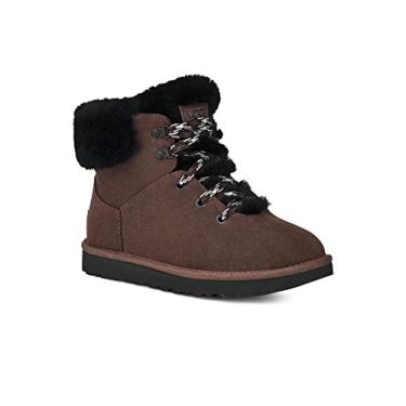 Imagem de UGG Bota feminina clássica de renda alpino mini, Cedro Queimado, 5