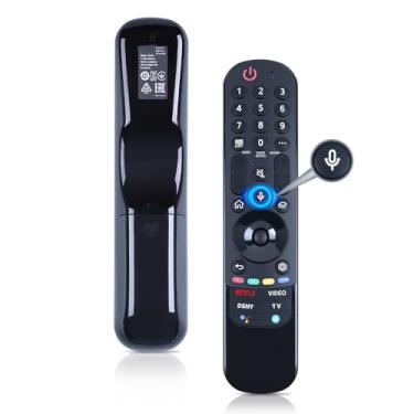 Imagem de Controle remoto Magic para LG Smart TV com ponteiro e função de voz, compatível com LG 2021/2022 UHD OLED QNED NanoCell 4K 8K Smart TV