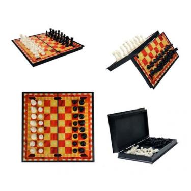 Imagem de Jogo De Xadrez Tabuleiro Magnético