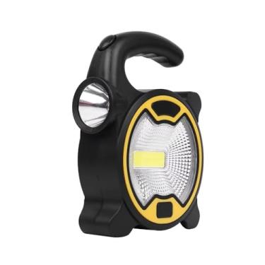 Imagem de Lâmpada de Emergência, Lanterna Refletora Led 2 em 1, 2w Emergência PortáTil Pesca Acampamento AlçA Resistente(1 Peça)