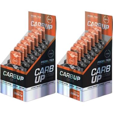 Imagem de Kit 2X Carb Up Gel Black - 10 Sachês 30g Laranja - Probiótica-Masculino