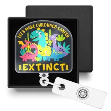 Imagem de Carretel de crachá retrátil engraçado e retrátil com clipe jacaré, presentes para trabalhadores hospitalares pediátricos oncológicos pediátricos enfermeiros assistentes médicos médicos Rn, Let's Make