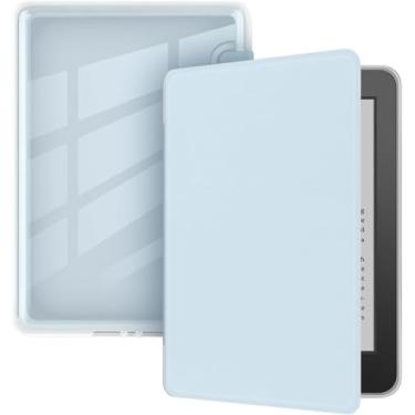 Imagem de Capa para Kindle Colorsoft tela 7 polegadas com Fundo TPU + Película 2025 - Case Kindle Colorsoft Signature (Azul)