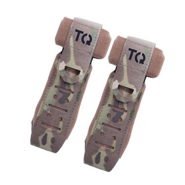 Imagem de Suporte de torniquete Molle cortado a laser, bolsa para coldre TQ, 2 peças para cinto de nylon (MC)