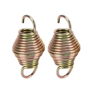 Imagem de Chiffonade 2 peças de manutenção de mola de retorno de freio de metal molas de retorno do pedal do freio do acelerador para carrinho de golfe DS Gas Electric 1999