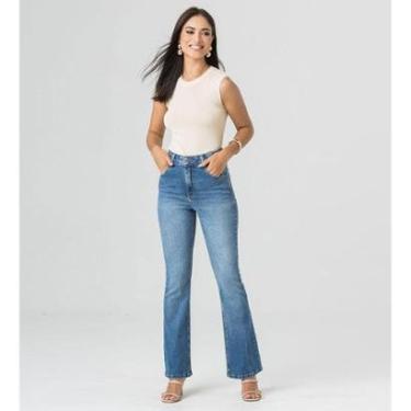 Imagem de Calça Jeans Flare Feminina Disparate-Feminino