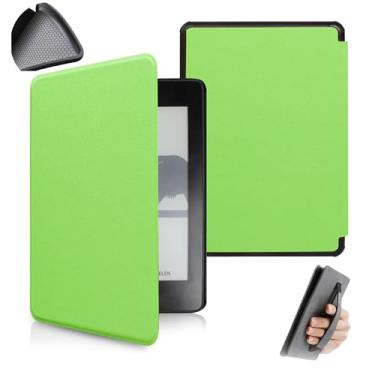 Imagem de Yzlvigrous Capa para o Kindle Paperwhite 10ª Geração 2018, Capa Ultrafina de 6" PU de 6 Polegadas com Sono Automático e Acordar, TPU Macio de Volta com Design de Descanso de Mão, Modelo: PQ94WIF