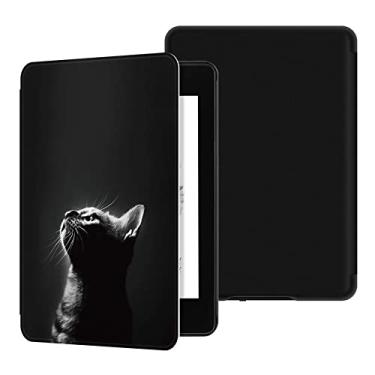 Imagem de Yzlvigrous Capa para Kindle Paperwhite 12ª Geração/Colorsoft Signature Edition 2024 de 7", Modelo: SA568B/SA569P/SA59CP, Capa Ultrafina com Recurso de Repouso/Despertar Automático