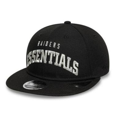 Imagem de BONE NEW ERA 9FIFTY RETRO CROWN LAS VEGAS RAIDERS NFL PRETO-Masculino