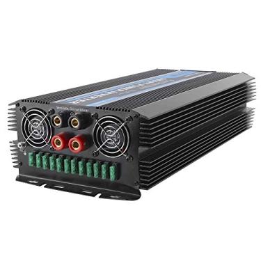 Imagem de RiToEasysports Inversor de Energia para Carro 10000W Onda Senoidal Pura Conversor de Saída CA de 12V a 220V Com Display Digital Porta USB para Acampamento, Viagens Rodoviárias, Energia de Emergência