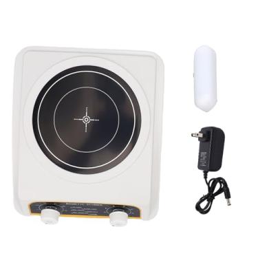 Imagem de AUNMAS Misturador Magnético Com Barra de Agitação, Capacidade de 1000ml 150 a 2200PRM Agitação de 1 a 30 Minutos Temporizador Controle de Velocidade Contínuo Agitador Magnético (Plugue dos EUA