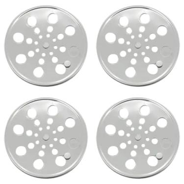 Imagem de Ralo Inox Grelha Redonda Rotativa Abre Fecha 15 cm | Utilimix | 04 un