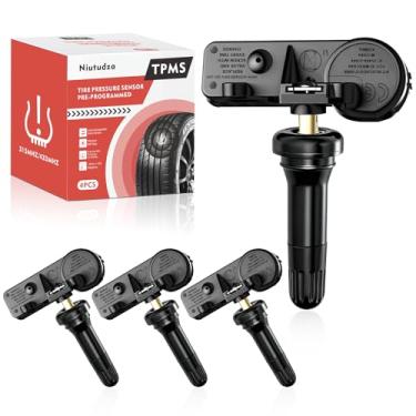 Imagem de Niutudza Sensor TPMS adequado para Dodge Ram 1500 2019-2025, 433 MHz, sensores de sistema de monitor de pressão de pneu apto para RAM 2019-2024 Substitui 68293199AA 4 pacotes
