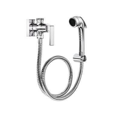 Imagem de Ducha Higiênica Docol Stillo 823706 Com Registro E Derivação Cromada