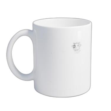 Imagem de Caneca Xícara de Café Porcelana 300ml Com Design De Vaca Pixel Art