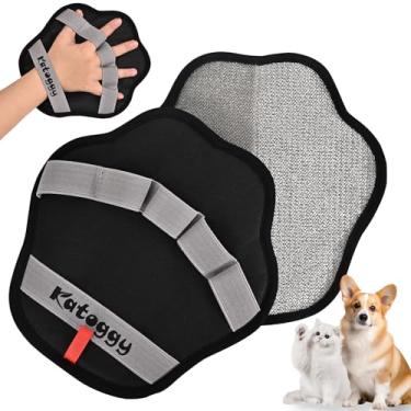 Imagem de Luva de remoção de pelos de animais de estimação para cães e gatos, removedor de pelos eletrostático de 5 dedos atualizado, reutilizável e fácil de limpar, remove sem esforço pelo de roupas, sofá