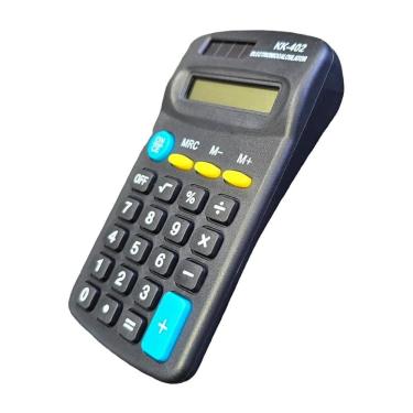 Imagem de Calculadora De Mesa E Bolso Pequena 08 Dígitos Kk402