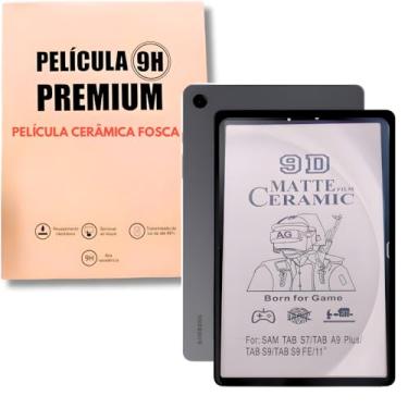 Imagem de Película Cerâmica Fosca Tablet Galaxy A9 PLUS / S7 / S8 / S9 / S9 FE 11 Polegadas, Sensação de Papel, Anti-Relexo, Anti-Risco, Anti-Poeira e Não Deixa Marca De Dedo Na Tela
