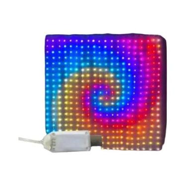Imagem de Luz De Cortina Inteligente Bluetooth Com 400 LEDs, Controle Por APP, L