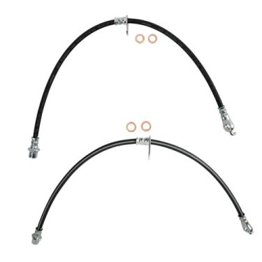Imagem de TRQ Mangueira de freio dianteiro compatível com Toyota Corolla 2003-2008 Prius 2004-2009