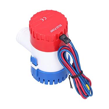 Imagem de Generic Bomba de Esgoto Elétrica Submersível, Carcaça ABS Resistente a Choques para Drenagem de Barco, Fornece Energia 12V 350GPH para Barcos de Pesca (DC12V 750GPH)
