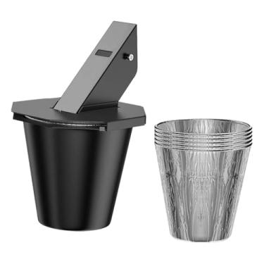 Imagem de Whtkoph Sacos de Gordura E Recipiente Coletor de óleo para Churrasco, Acessórios de Substituição Resistentes para Churrasco em Festas de Acampamento, com 5 Liner, Tamanho real