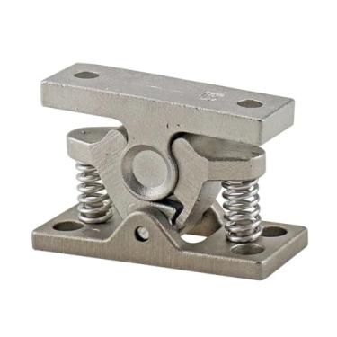 Imagem de Fechadura de mola de porta pesada de aço inoxidável para porta de sucção forte com fivela esférica, 1 peça