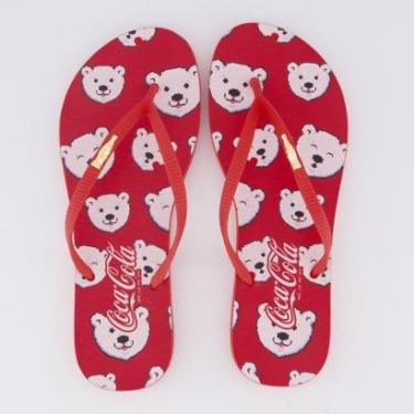 Imagem de Chinelo Coca Cola Cool Bear Feminino-Feminino