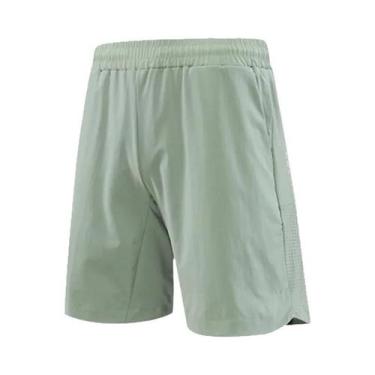 Imagem de Shorts De Corrida Masculinos Respiráveis E Elásticos Para Verão, Acade