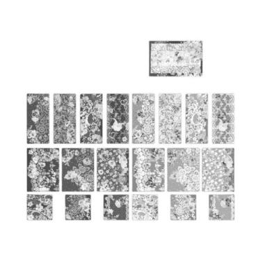 Imagem de Papel Decorativo Vintage De Renda 20 Peças Para Planner Scrapbooking J
