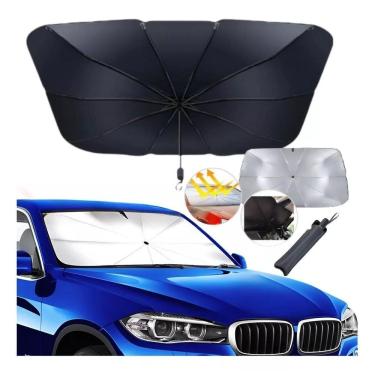 Imagem de Protetor Solar Parabrisa Sol Parasol Quebrasol Carro Guarda