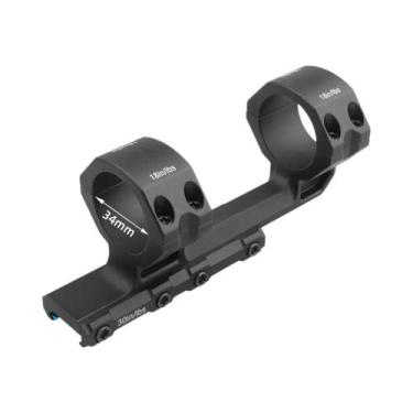 Imagem de Suporte Tático Para Mira De 30mm 34mm, Cantilever Monobloco, Para Tril