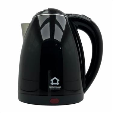 Imagem de Chaleira Elétrica Jarra Bule 1,8 Litros Garrafa Inox Desligamento Automático Base Giratória