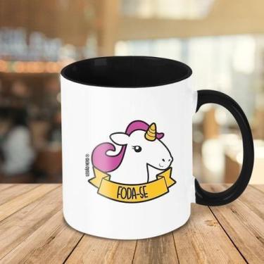 Imagem de Caneca Decorativa Divertida - Unicórnio Foda-Se - Legiao Nerd