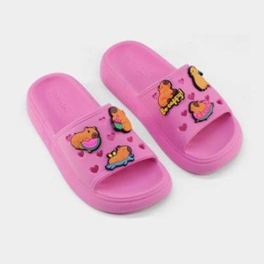 Imagem de Chinelo Slide Luelua Menina Love 170002-Feminino