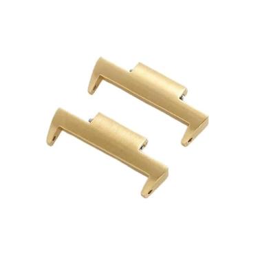 Imagem de Adaptadores de 12 mm para pulseira PRX compatíveis com Tissot PRX Powermatic 80 40 mm acessórios de pulseira de relógio conector de ligação de liberação rápida (dourado)