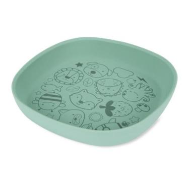 Imagem de Prato De Silicone Zoo e Spark Style Verde Skip Hop