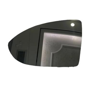 Imagem de Compatível com vw golf 7 lamdo touran l jetta mk7 espelho retrovisor lente carro led aviso ponto cego grande angular vidro aquecido(Left blind spot)