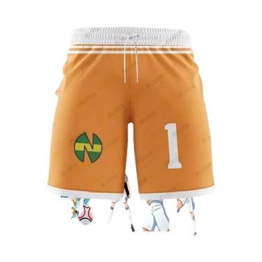 Imagem de Calções De Futebol Olive Benji Para Praia, Fitness E Esportes, Para Cr