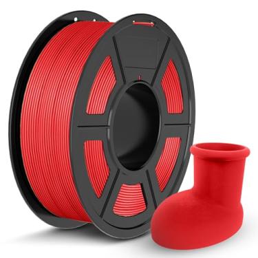 Imagem de JAYO Filamento de impressora PLA 3D vermelho, filamento PLA 1,75 mm, carretel de 1,1 kg, precisão dimensional +/- 0,02 mm, serve para a maioria das impressoras FDM