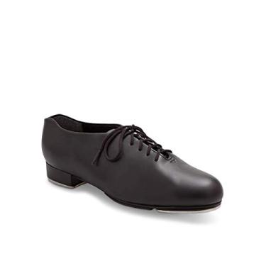 Imagem de Capezio Sapato Oxford feminino, Preto/brilho do dia, 9