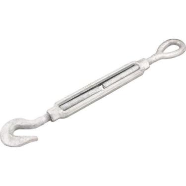 Imagem de Esticador Para Cabo De Aço 1/2 Gancho X Olhal Pesado Galvan - Vonder P