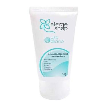 Imagem de Desodorante Em Creme Hipoalergênico Alergoshop 50g, Branco