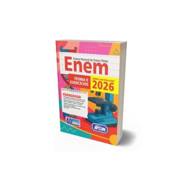 Imagem de Apostila Enem 2026 Exame Nacional do Ensino Médio - Editora Apcon
