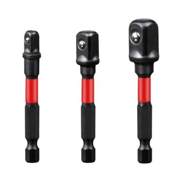 Imagem de Conjunto De Adaptadores De Soquete De Impacto Rafford De 6 Peças 1/4 3